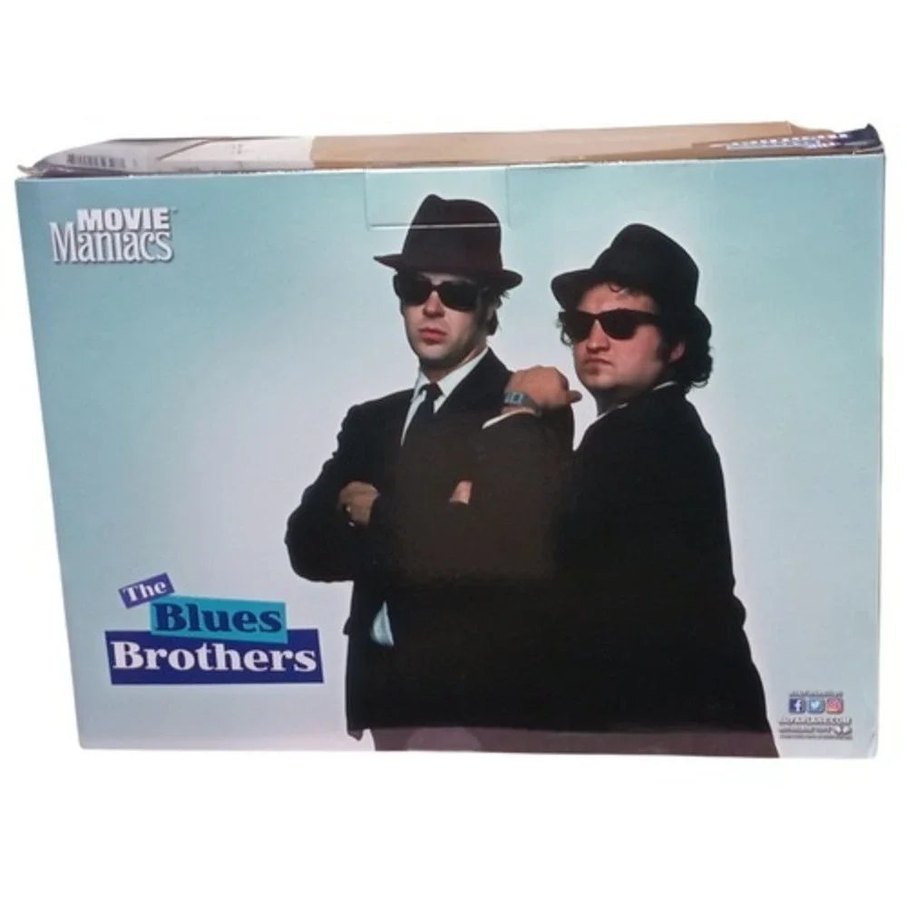 Mcfarlane Movie Maniacs: The Blues Brothers 2-Pack Gold Label Exclusive /4900